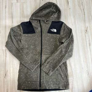 Nice like new North Face fleece jacket boys size 14-16